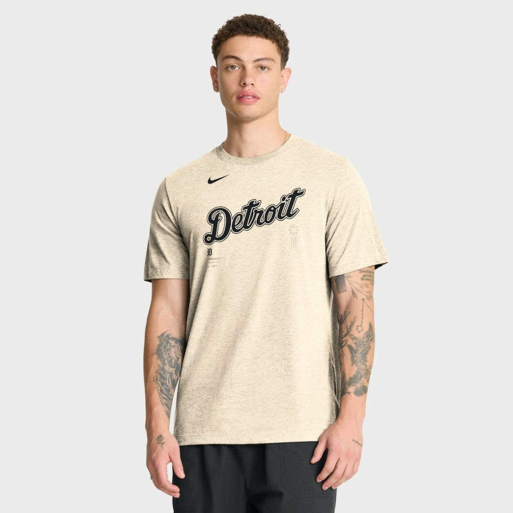 Detroit Tigers Nike Wordmark Tri-Blend T-Shirt for sale