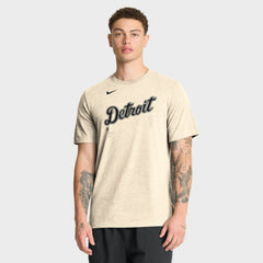 Detroit Tigers Nike Wordmark Tri-Blend T-Shirt for sale
