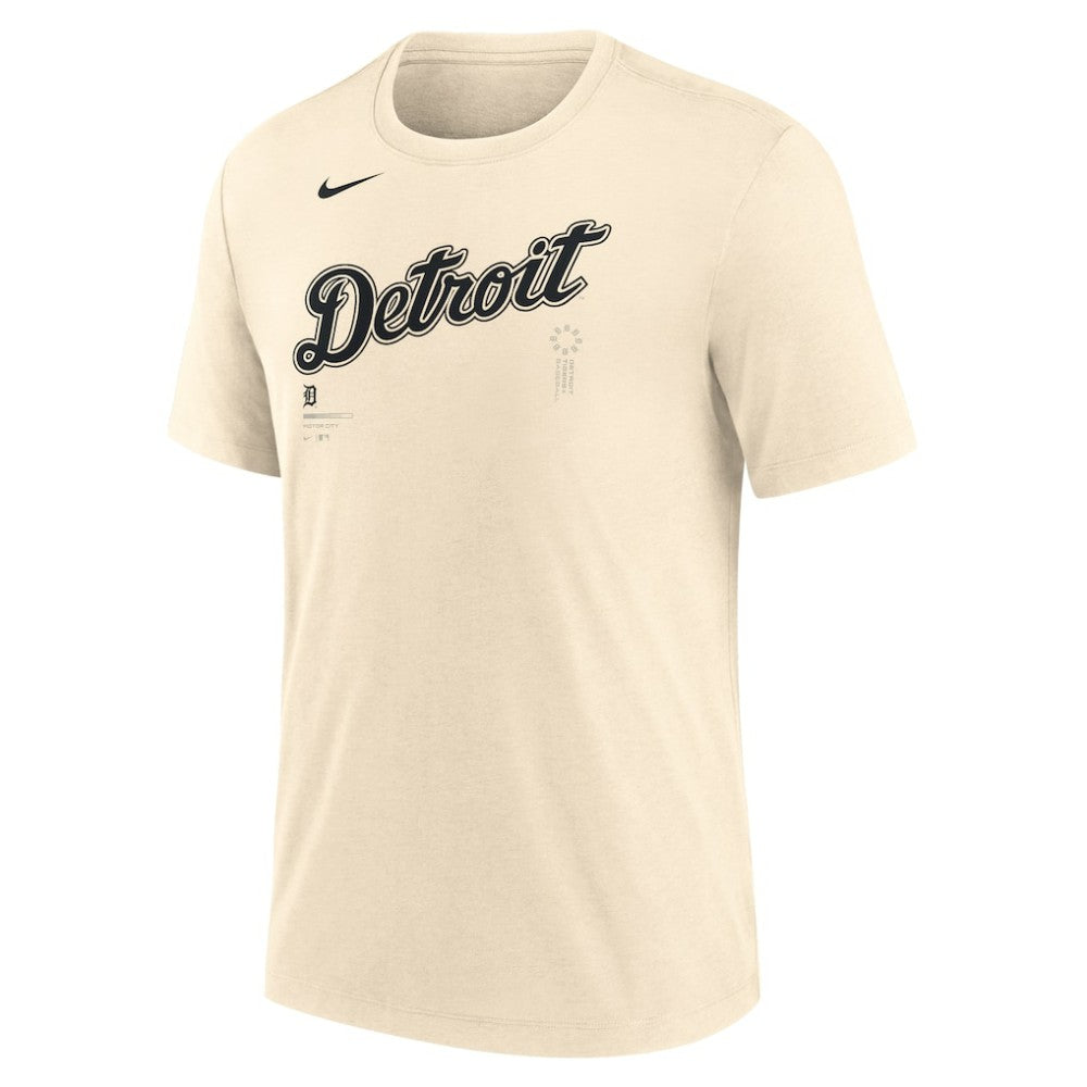 Detroit Tigers Nike Wordmark Tri-Blend T-Shirt for sale