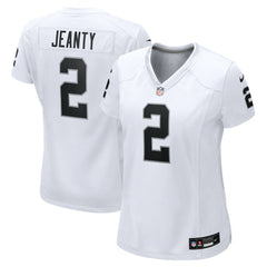 Ashton Jeanty Las Vegas Raiders Women's Game Jersey White - Nike