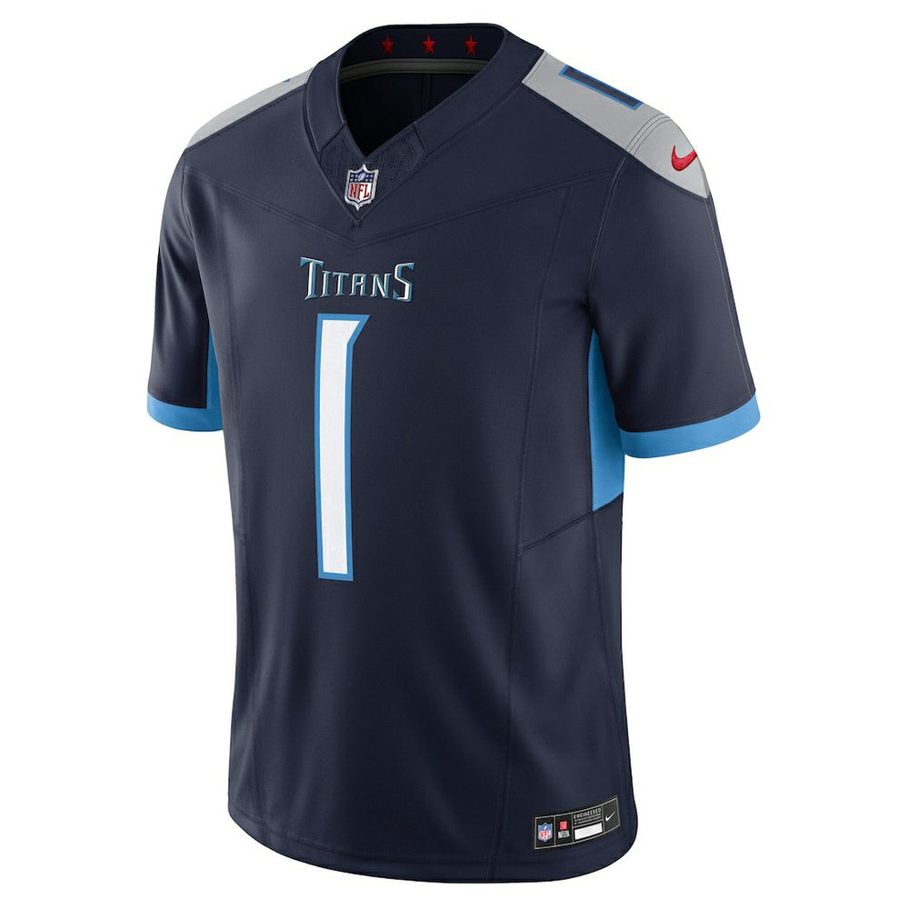 Cameron Ward Tennessee Titans Alternate Limited Jersey Navy - Nike