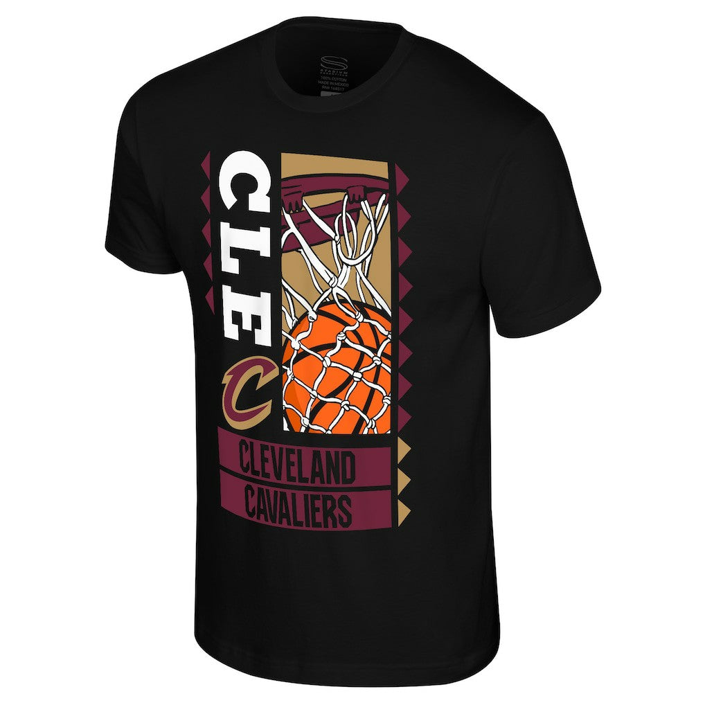 NBA - Cleveland Cavaliers Stadium Essentials Ballin T-Shirt - Black