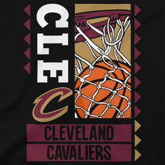 NBA - Cleveland Cavaliers Stadium Essentials Ballin T-Shirt - Black