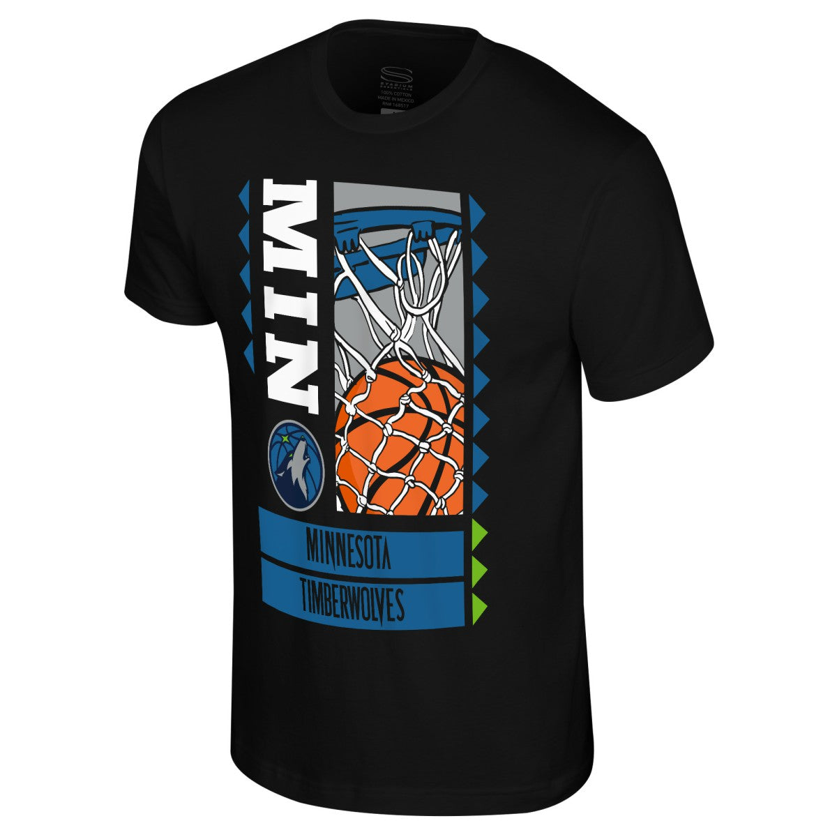 NBA - Minnesota Timberwolves Stadium Essentials Ballin T-Shirt - Black