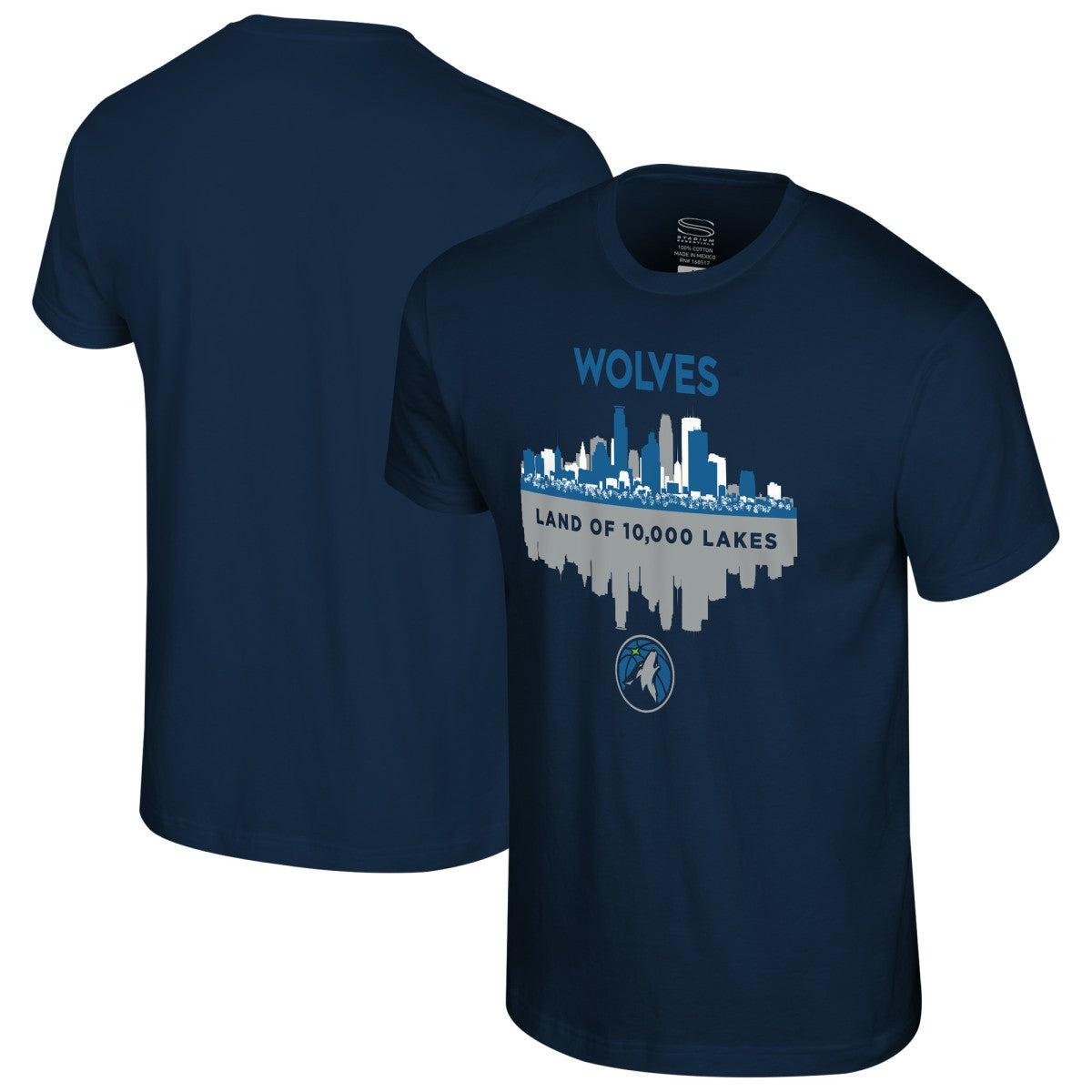 NBA - Minnesota Timberwolves Stadium Essentials Cities T-Shirt - Navy