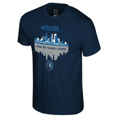 NBA - Minnesota Timberwolves Stadium Essentials Cities T-Shirt - Navy