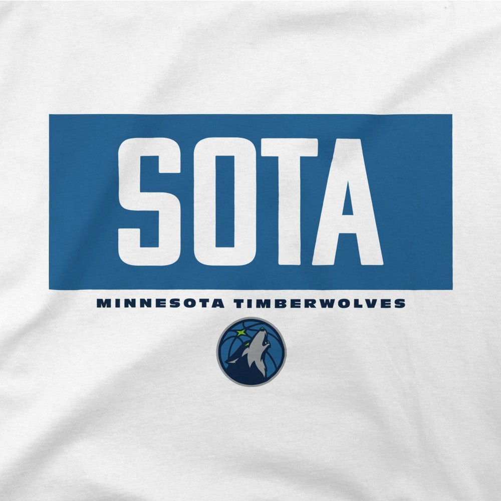 NBA - Minnesota Timberwolves Stadium Essentials Crossbar T-Shirt - White