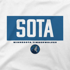 NBA - Minnesota Timberwolves Stadium Essentials Crossbar T-Shirt - White