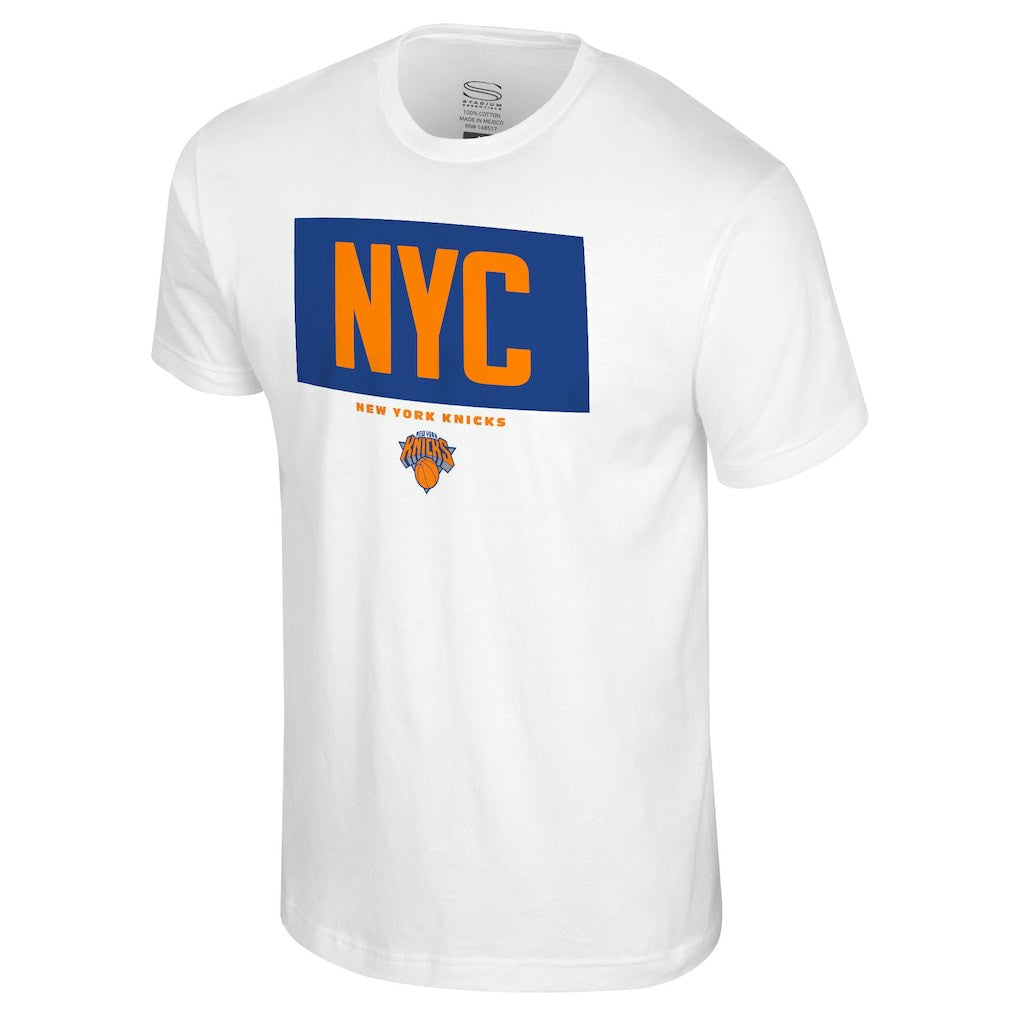 NBA - New York Knicks Stadium Essentials Crossbar T-Shirt - White