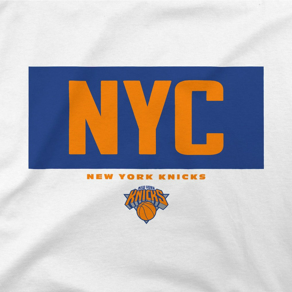 NBA - New York Knicks Stadium Essentials Crossbar T-Shirt - White