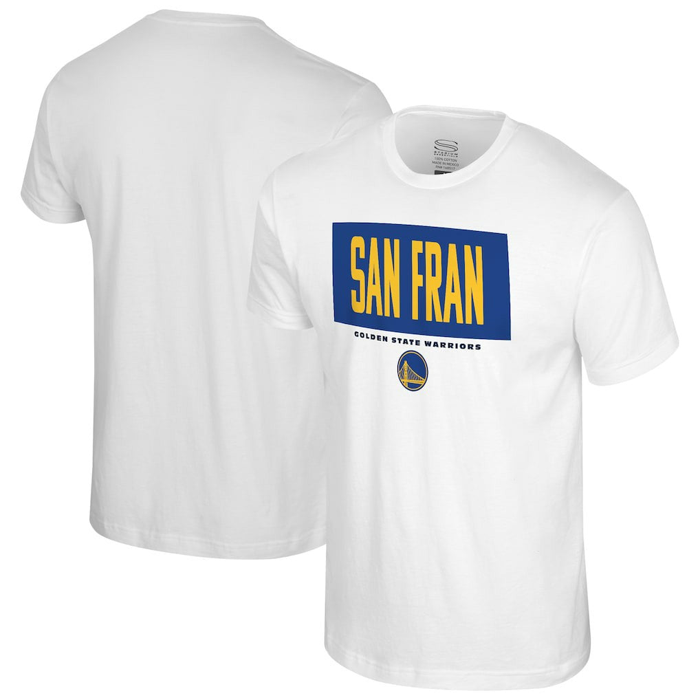 NBA - Golden State Warriors Stadium Essentials Crossbar T-Shirt - White
