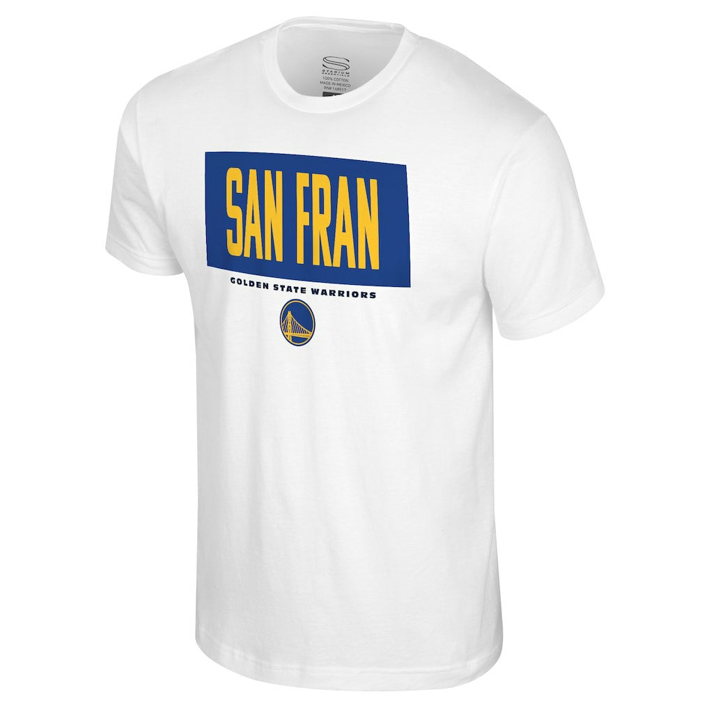 NBA - Golden State Warriors Stadium Essentials Crossbar T-Shirt - White