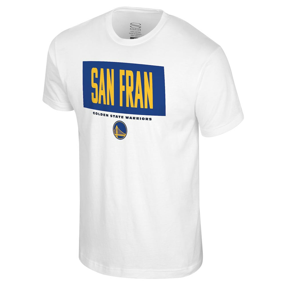 NBA - Golden State Warriors Stadium Essentials Crossbar T-Shirt - White