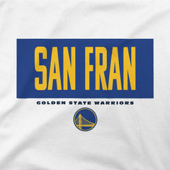 NBA - Golden State Warriors Stadium Essentials Crossbar T-Shirt - White
