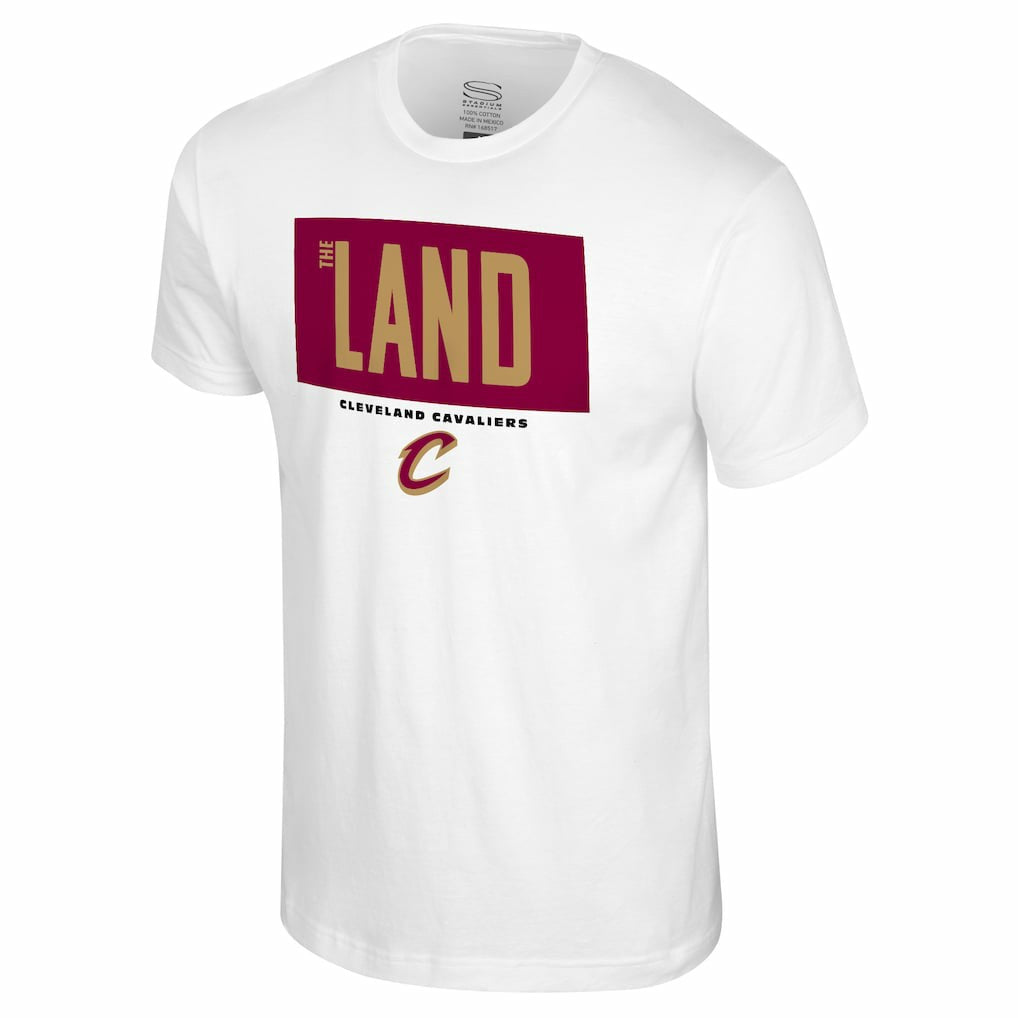 NBA - Cleveland Cavaliers Stadium Essentials Crossbar T-Shirt - White