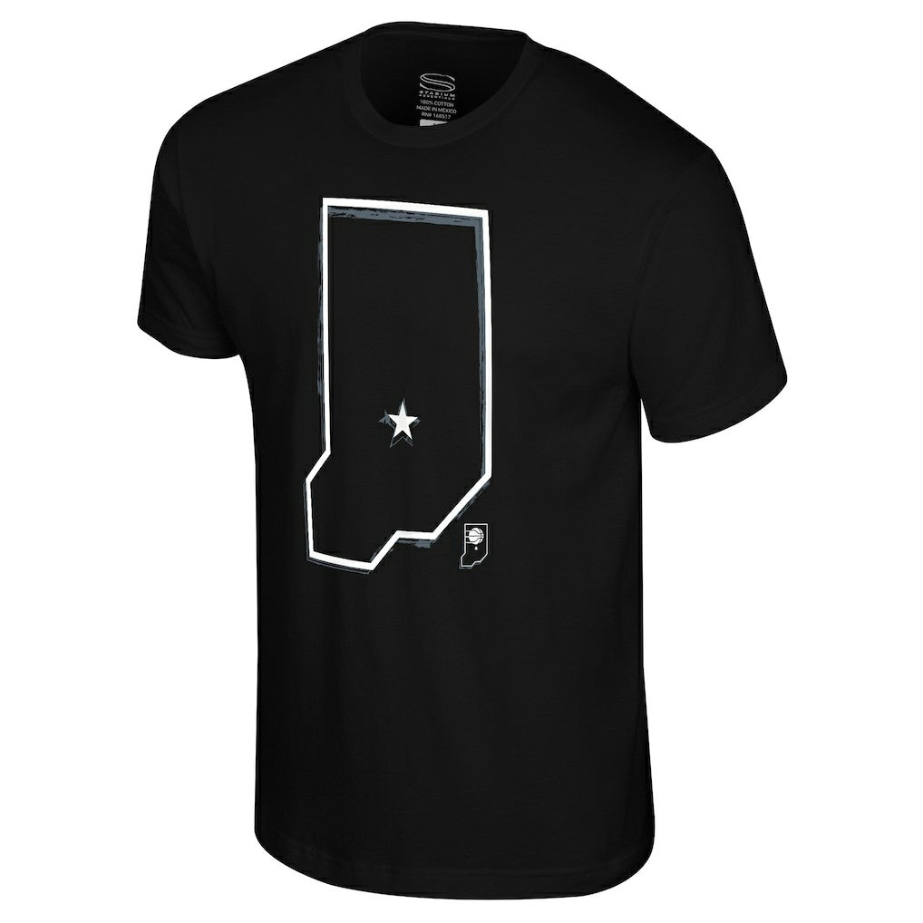 NBA - Indiana Pacers Stadium Essentials Mono Element T-Shirt - Black