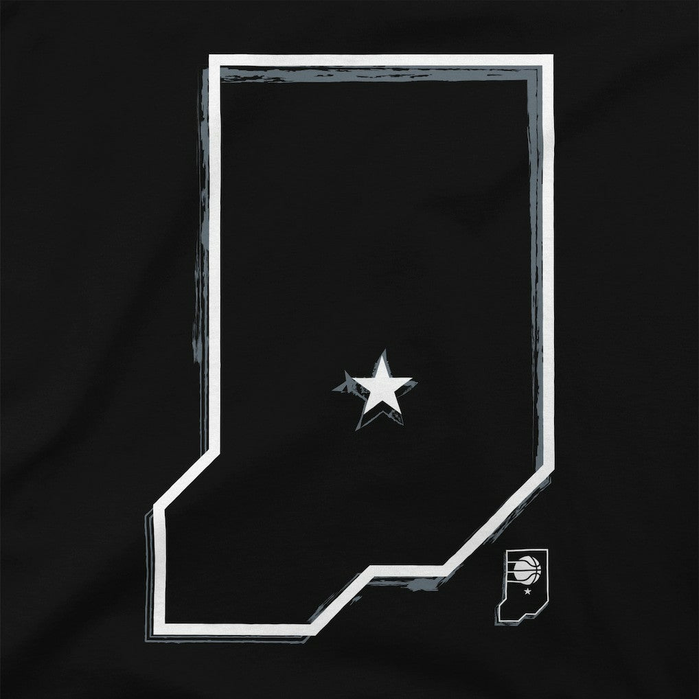 NBA - Indiana Pacers Stadium Essentials Mono Element T-Shirt - Black