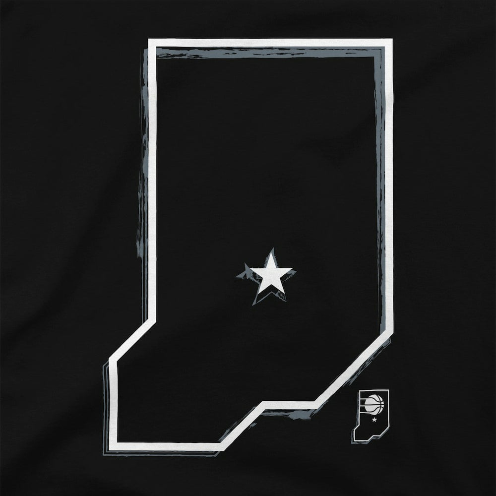 NBA - Indiana Pacers Stadium Essentials Mono Element T-Shirt - Black
