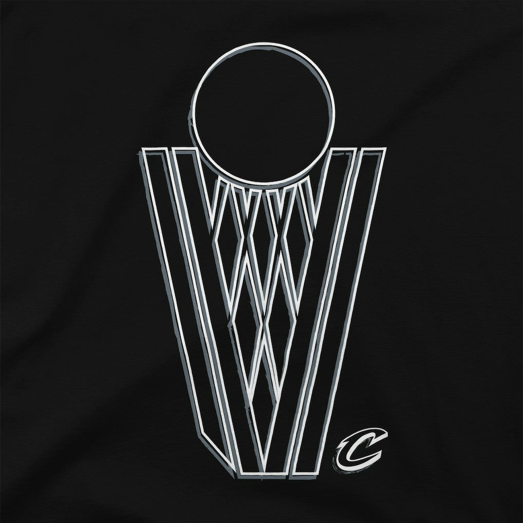 NBA - Cleveland Cavaliers Stadium Essentials Mono Element T-Shirt - Black