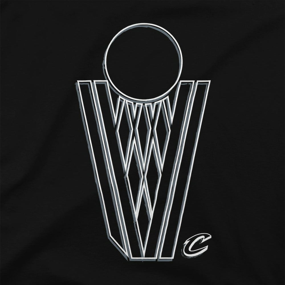 NBA - Cleveland Cavaliers Stadium Essentials Mono Element T-Shirt - Black