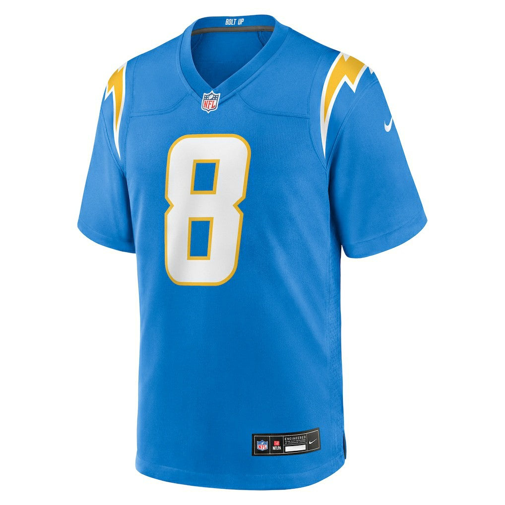 Omarion Hampton Los Angeles Chargers Team Game Jersey - Powder Blue | NFL Jerseys