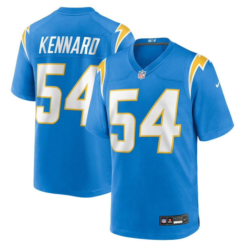 Kyle Kennard Los Angeles Chargers Team Game Jersey Powder Blue - Nike