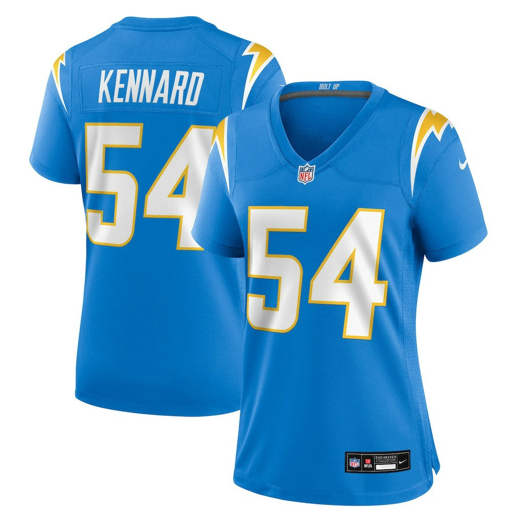 Kyle Kennard Los Angeles Chargers Women's Team Game Jersey Powder Blue - Nike