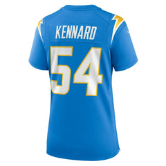Kyle Kennard Los Angeles Chargers Women's Team Game Jersey Powder Blue - Nike