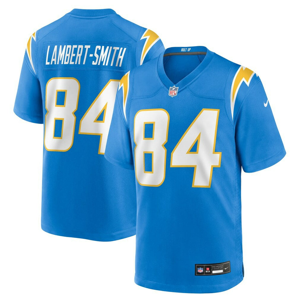 KeAndre Lambert-Smith Los Angeles Chargers Team Game Jersey Powder Blue - Nike