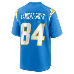 KeAndre Lambert-Smith Los Angeles Chargers Team Game Jersey Powder Blue - Nike