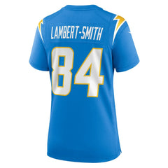 KeAndre Lambert-Smith Los Angeles Chargers Women's Team Game Jersey Powder Blue - Nike