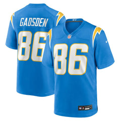 Oronde Gadsden Los Angeles Chargers Team Game Jersey Powder Blue - Nike