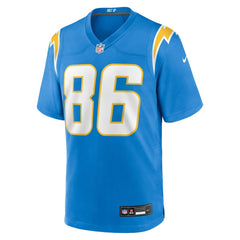 Oronde Gadsden Los Angeles Chargers Team Game Jersey Powder Blue - Nike
