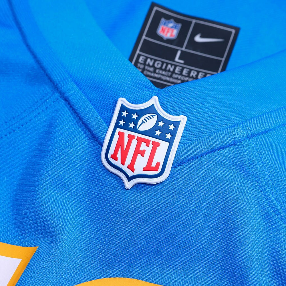 Oronde Gadsden Los Angeles Chargers Team Game Jersey Powder Blue - Nike