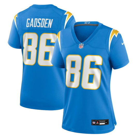 Oronde Gadsden Los Angeles Chargers Women's Team Game Jersey - Powder Blue | NFL Jerseys