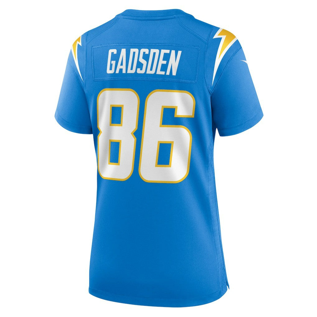 Oronde Gadsden Los Angeles Chargers Women's Team Game Jersey Powder Blue - Nike