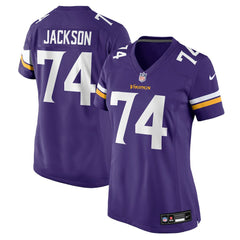 Donovan Jackson Minnesota Vikings Women's Team Game Jersey Purple - Nike