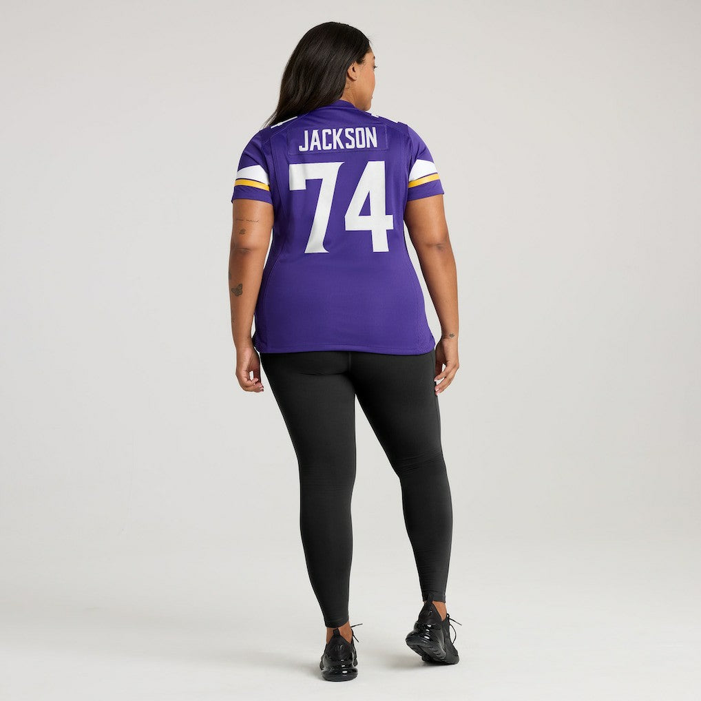 Donovan Jackson Minnesota Vikings Women's Team Game Jersey Purple - Nike