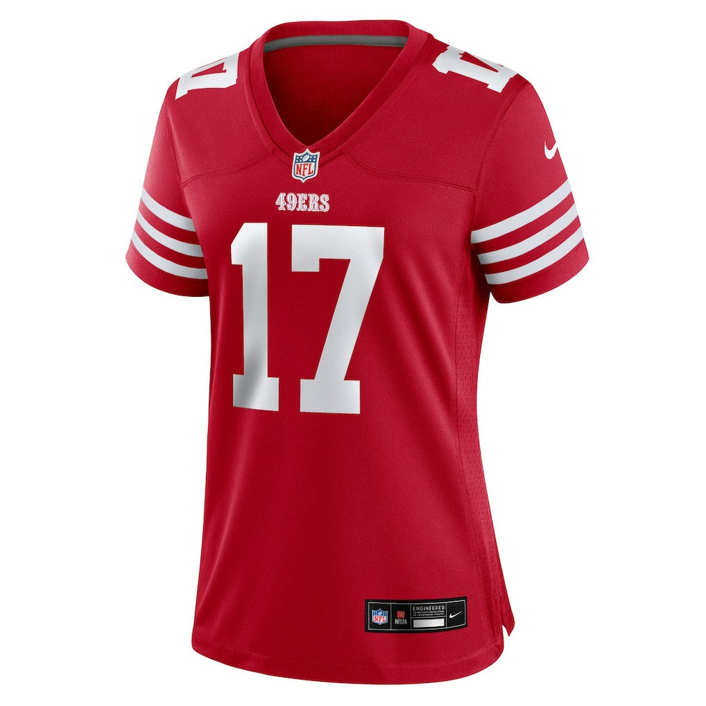 Jordan Watkins San Francisco 49ers Women's Team Game Jersey Scarlet - Nike