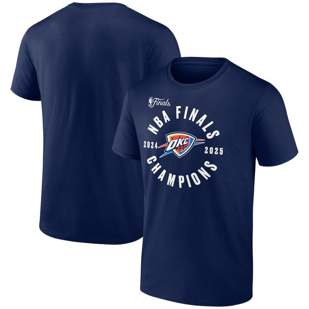 Fanatics - Oklahoma City Thunder 2025 NBA Finals Champions Offensive Rebound T-Shirt - Navy
