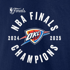 Fanatics - Oklahoma City Thunder 2025 NBA Finals Champions Offensive Rebound T-Shirt - Navy