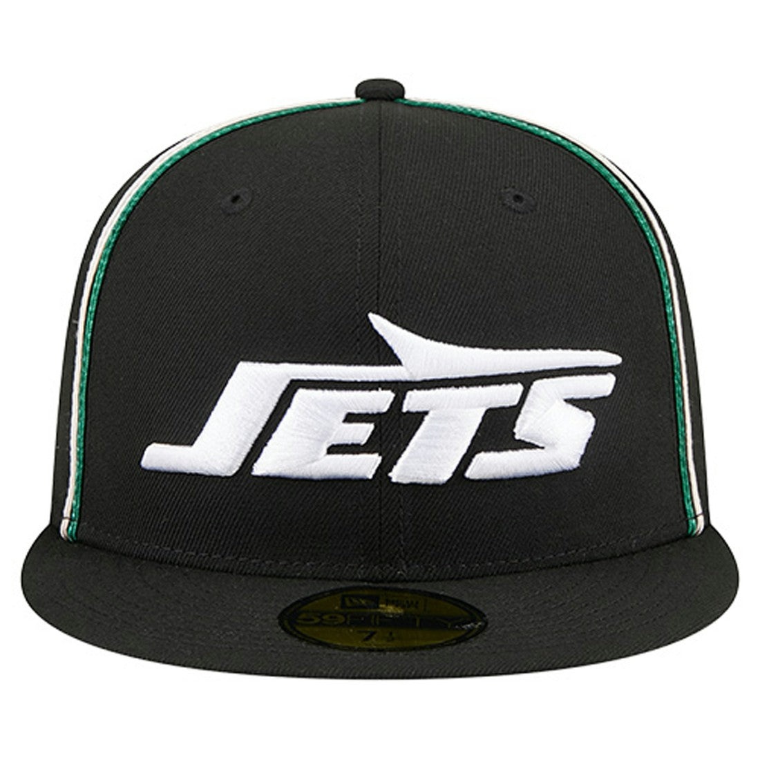 New York Jets New Era Soutache 59FIFTY Fitted Hat Black - NFL
