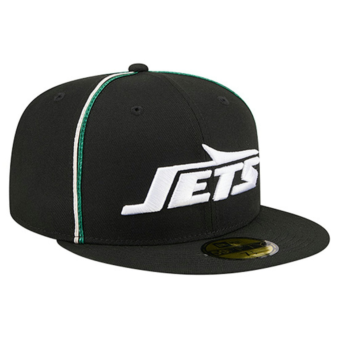 New York Jets New Era Soutache 59FIFTY Fitted Hat Black - NFL