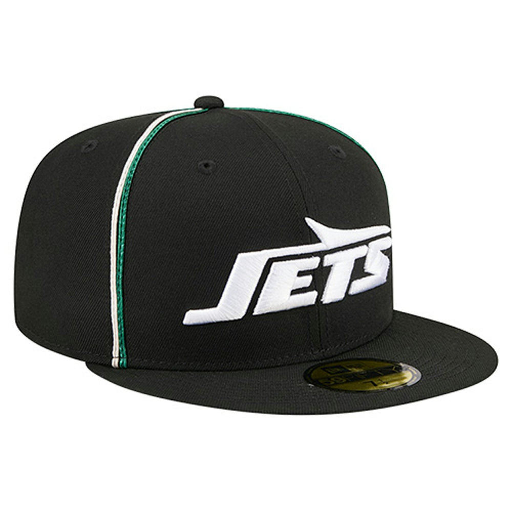 New York Jets New Era Soutache 59FIFTY Fitted Hat Black - NFL