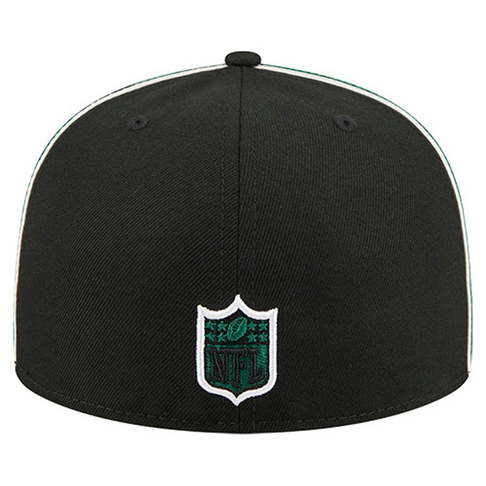 New York Jets New Era Soutache 59FIFTY Fitted Hat Black - NFL