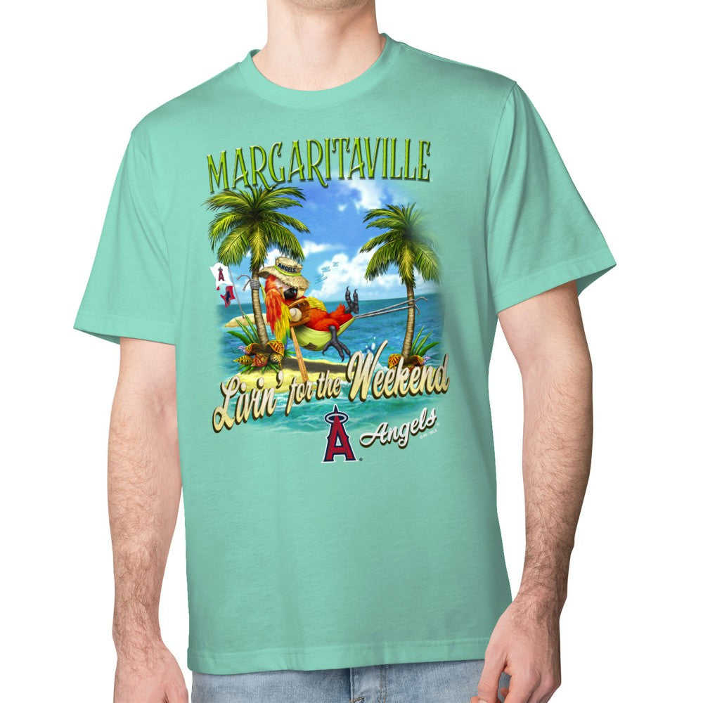 Los Angeles Angels Margaritaville Livin' for the Weekend T-Shirt Clearance