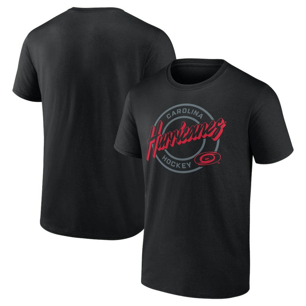 Carolina Hurricanes - Colorblock Puck T-Shirt Black