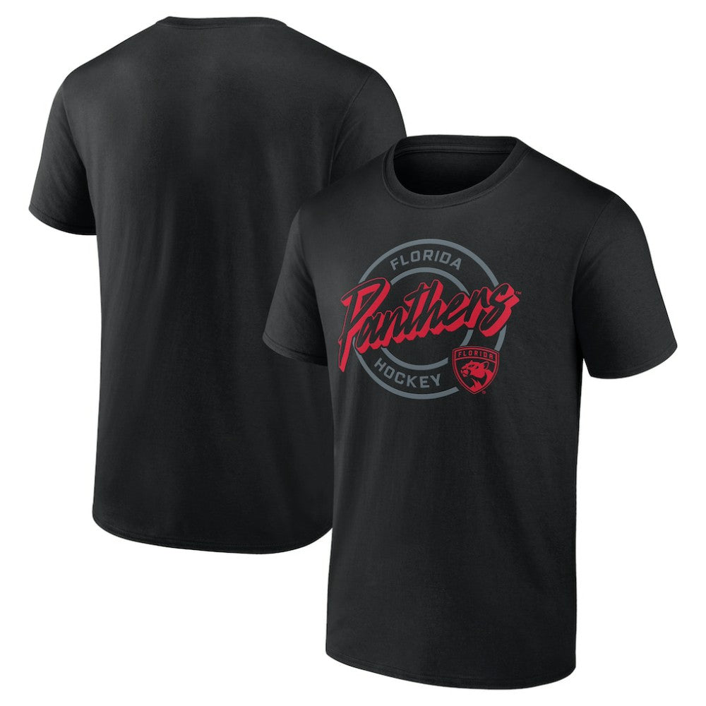 Florida Panthers - Colorblock Puck T-Shirt Black