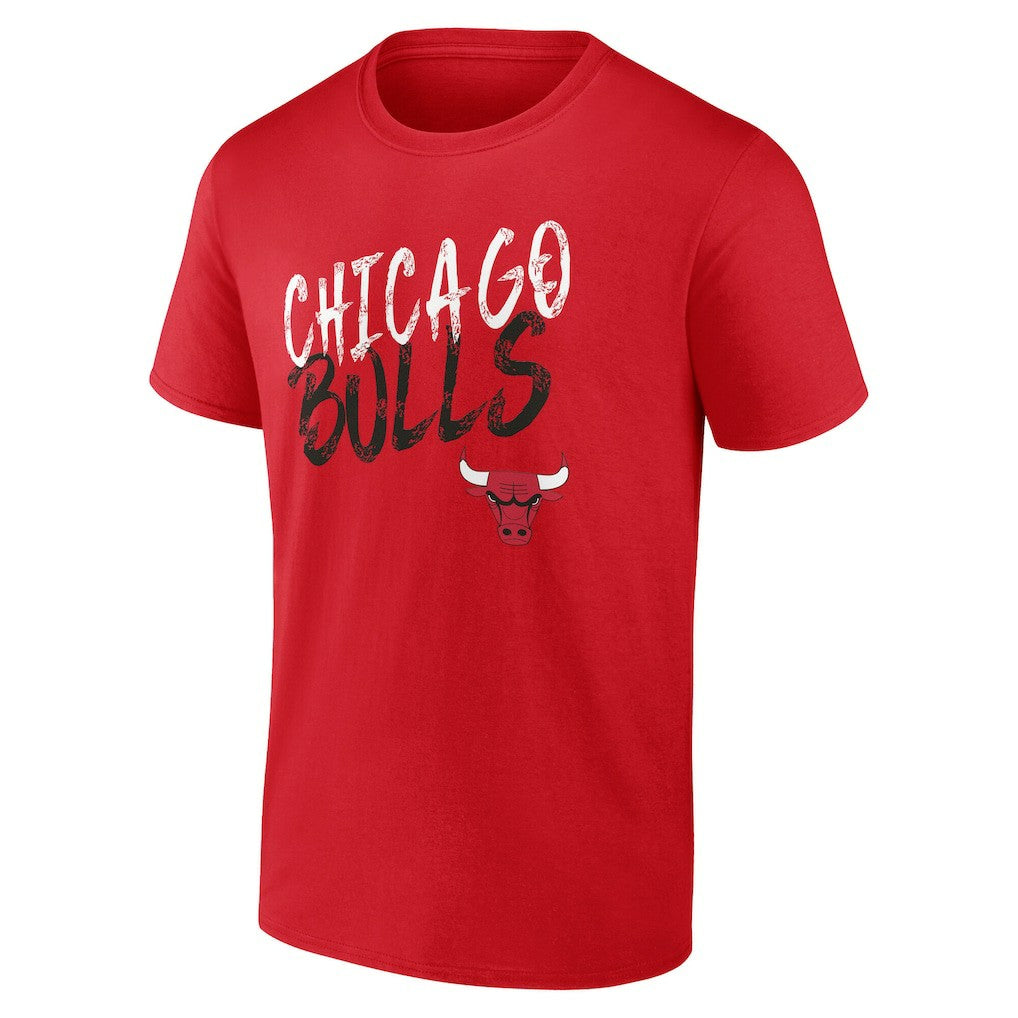 NBA - Chicago Bulls Hustle Custom T-Shirt - Red