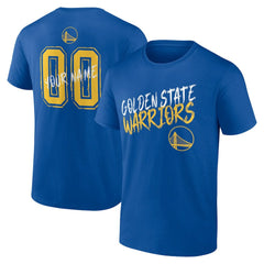 NBA - Golden State Warriors Hustle Custom T-Shirt - Royal